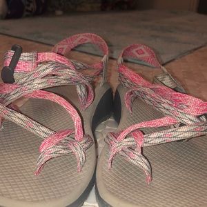 PINK/GREY CHACOS- Gently Used